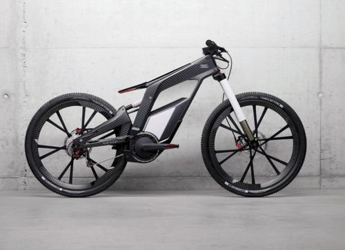 Audi разработала карбоновый велосипед с электромотором, способным разгонять e-bike до 80 км/ч (видео)
