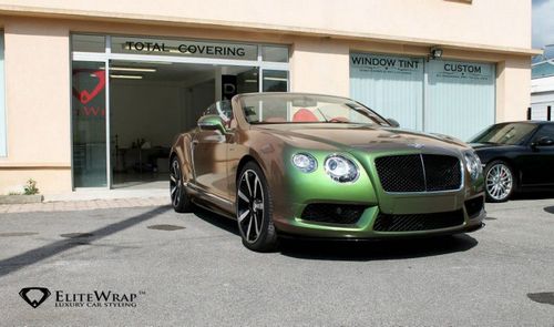 Bentley continental gtc v8s от elite wrap