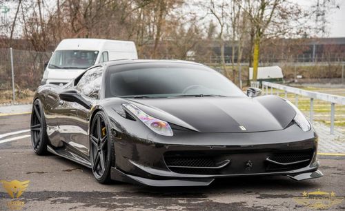 Ferrari 458 italia murdered out от luxury customs