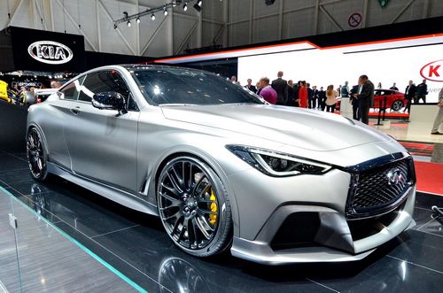 Купе project black s поделится технологиями с серийными infiniti