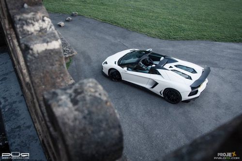 Lamborghini aventador roadster от projex design uk
