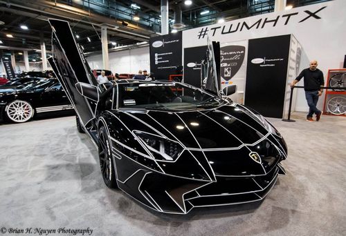 Lamborghini aventador tron от giovanna wheels