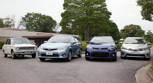 Toyota продала 40 млн. автомобилей corolla