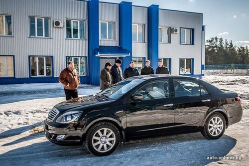 В беларуси проданы первые geely «местного разлива»