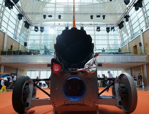 В лондоне представили сверхзвуковой автомобиль-ракету bloodhound ssc