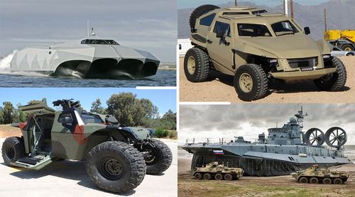 Военная техника: 20 самых удивительных транспортных средств