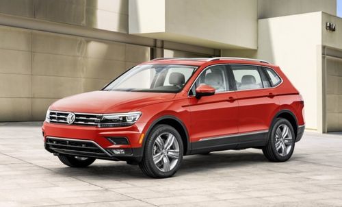 Volkswagen представит в детройте удлиненный tiguan